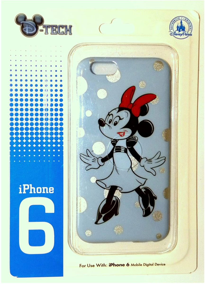 Disney Parks D-Tech Minnie Mouse iPhone 6 6/6S Light Blue Phone