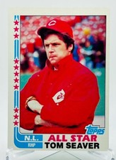 1982 Topps #346 NL All Star Tom Seaver