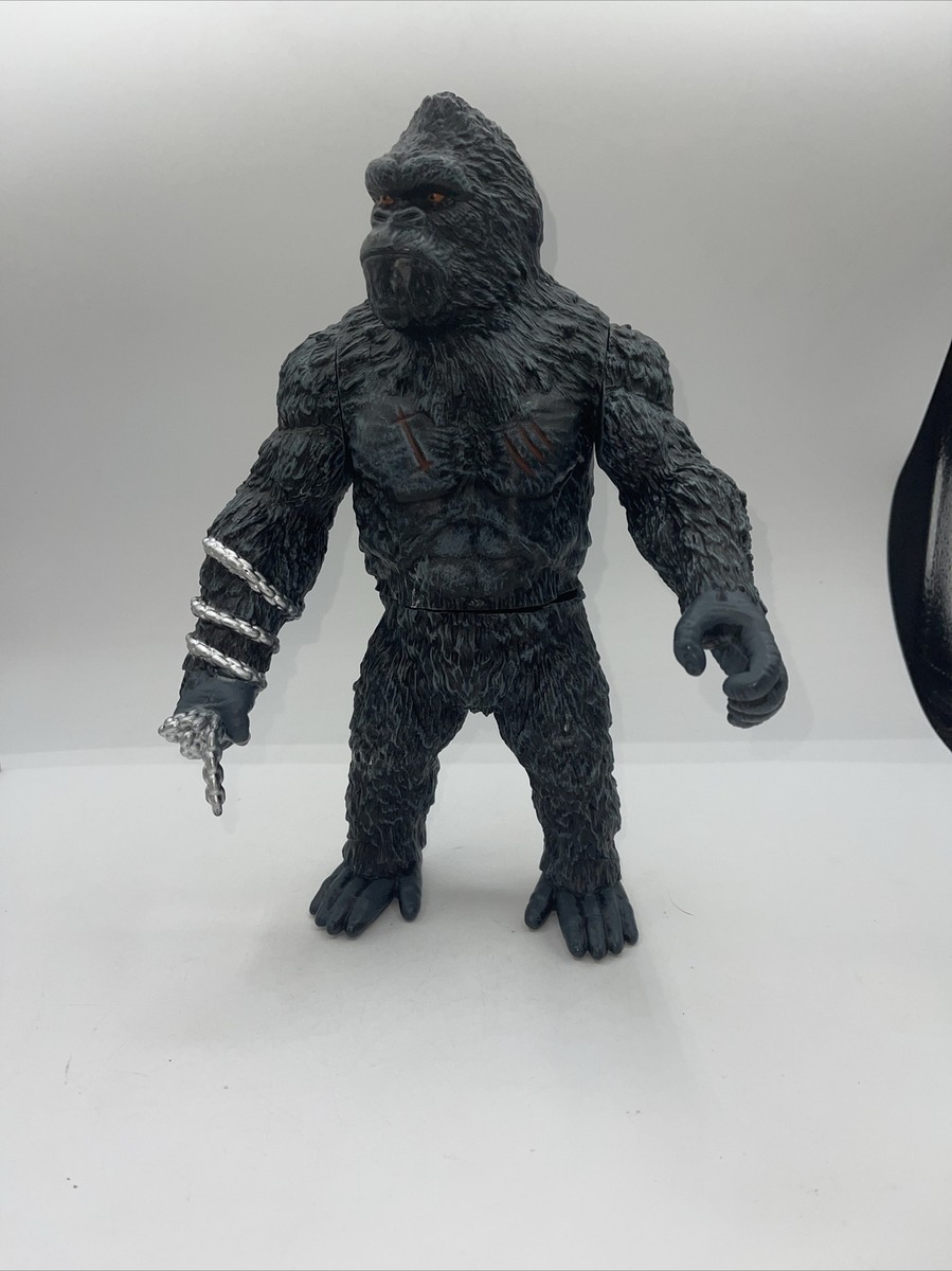 Giant King Kong Vs Godzilla Action Figure Fight Mode Gorilla Ape USED