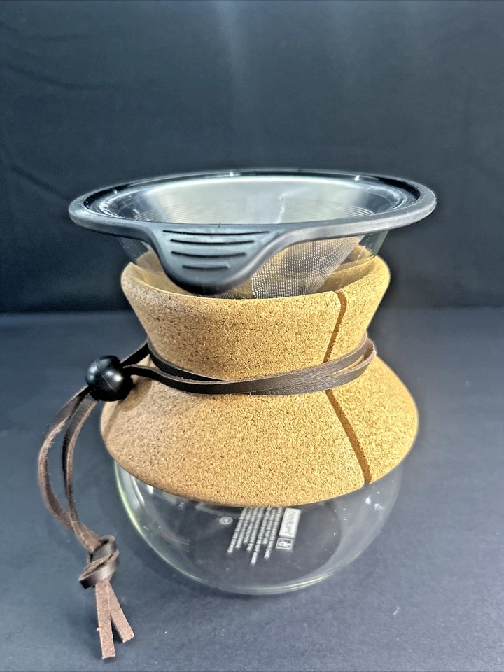 Bodum 17oz Pour Over Coffee Maker: Glass Carafe, Cool Touch Handle, Perman - Image 4 of 4