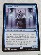 C3799 MAGIC MTG BATTLEBOND ARCANE ARTISAN #033 NM MYTHIC