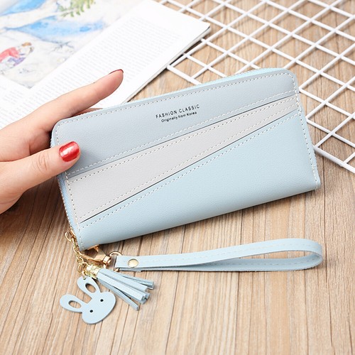 Women Wristlet Clutch Wallet Ladies Zipper Pockets Purse Bag Multiple Card Slots - Picture 31 of 31