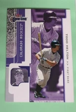 2001 Fleer Game Time #39 Todd Helton   - Colorado Rockies  Baseball Card