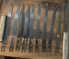 10 Pc ATI / Sheridan Chip Chaser Deburring Tool, Aircraft Tool PARTS