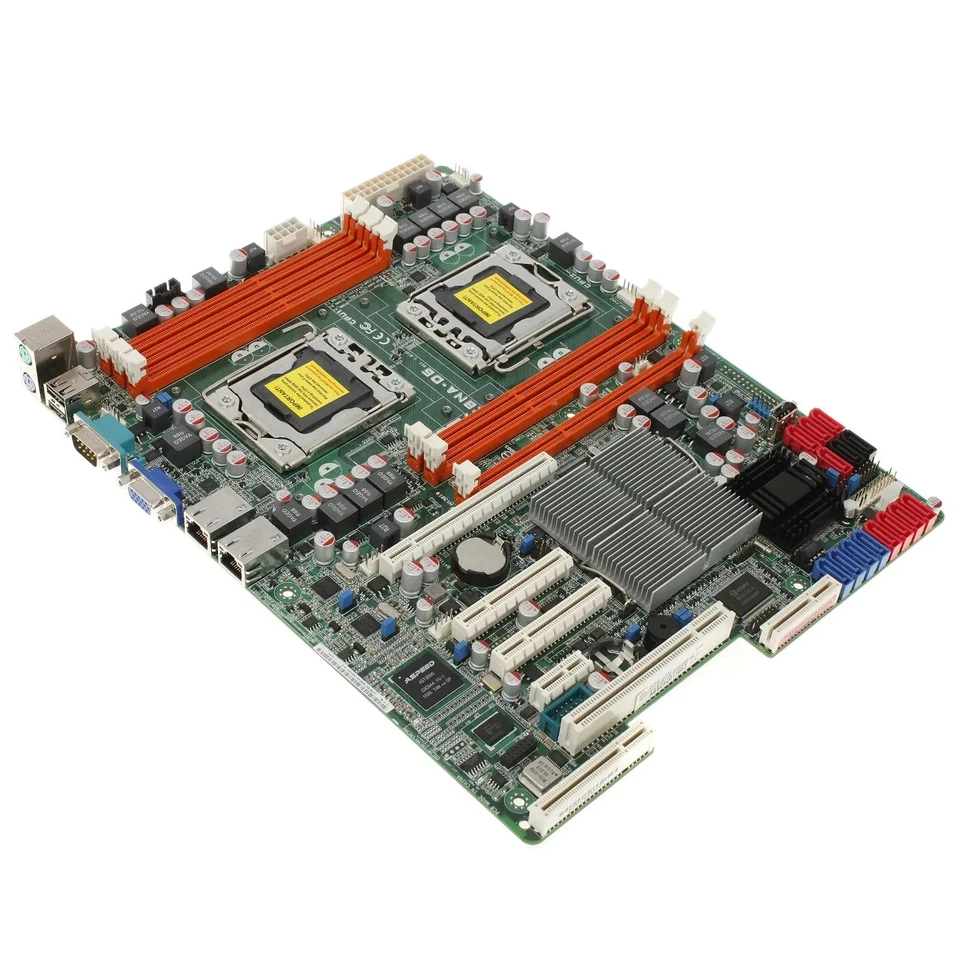 Asus Z8NA-D6 iX58 DDR3 Dual LGA1366 ATX Mainboard Bundle mit CPU RAM Zub. #7495 - Bild 3 von 4