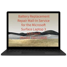 Microsoft Surface Laptop 3 13.5" Battery Replacement *Repair Service Mail-In*