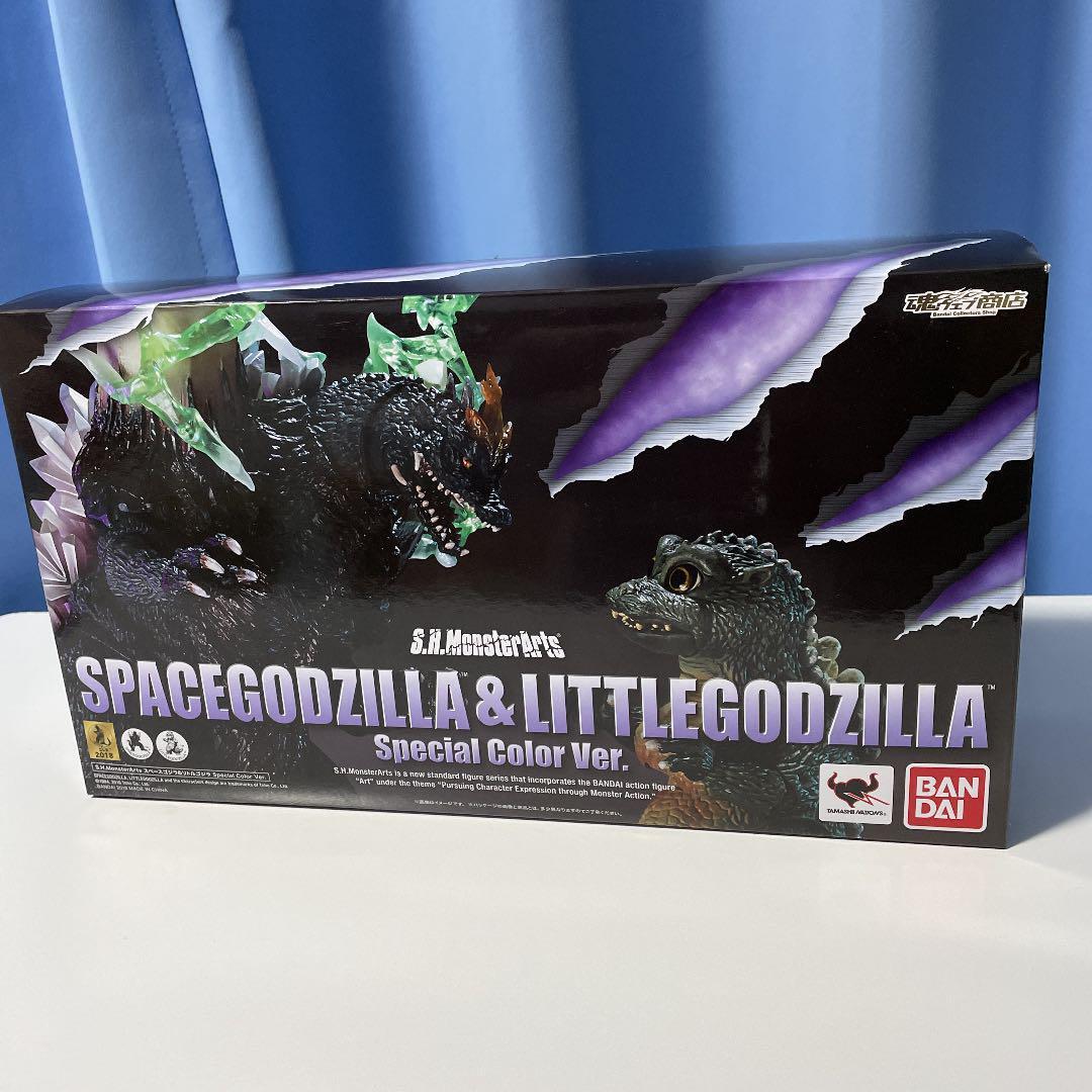 MonsterArts Space Godzilla Little Godzilla Special Color