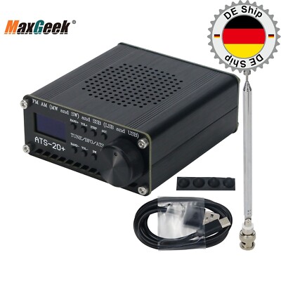 ATS-20+ SI4732 Radio Receiver DSP SDR Receiver FM AM (MW&SW)/SSB (LSB&USB) #USA 