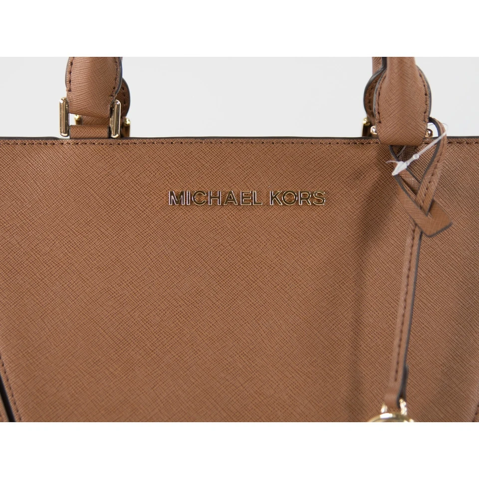 Bolso Cartera Michael Kors Jet Set Equipaje Cuero Saffiano Grande Prisma Nuevo con Etiquetas Foto 2 de 4