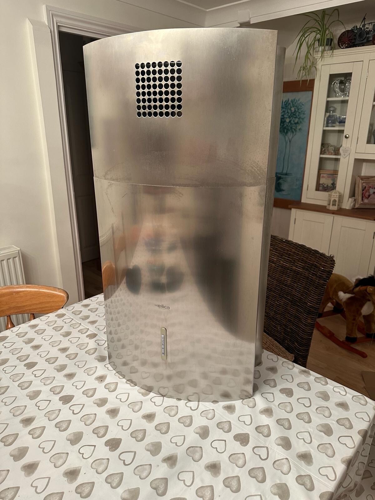 Menhir Island by Elica Extractor Fan Hood Ceiling Mounted Great condition eBay