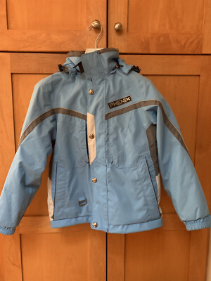Baby blue Phenix ski jacket. Junior Size 14.