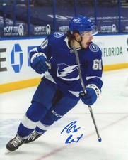 ALEX BARRE-BOULET SIGNED 8X10 PHOTO TAMPA BAY LIGHTNING COA
