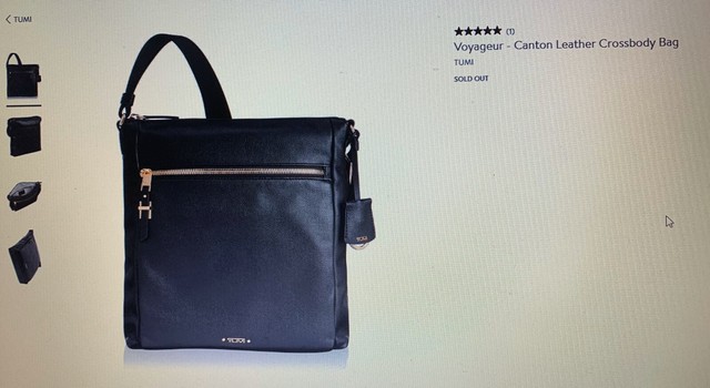 ebay tumi crossbody