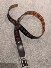 Leather Belt L 36"-40" Mens
