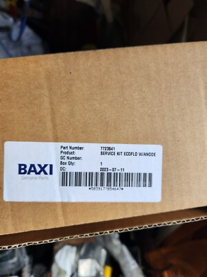 BAXI 7723541 SERVICE KIT ECOFLO MIT ANODE NEU 