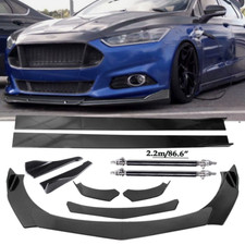 For Ford Fiesta Stse Front Bumper Lip Splitter Spoiler Rear Lip Strut Rod