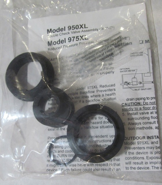 Zurn Wilkins Rk34975xlsk Seat Repair Kit for 975xl2/ 975xl Backflow