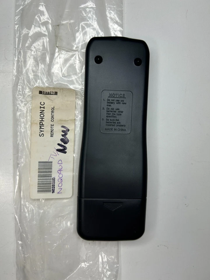 Symphonic-FUNAI N0201UD OEM for TV VCR Combo TVCR419G TVCR9G1 W13TVCRG WSC3809 - Image 2 of 2