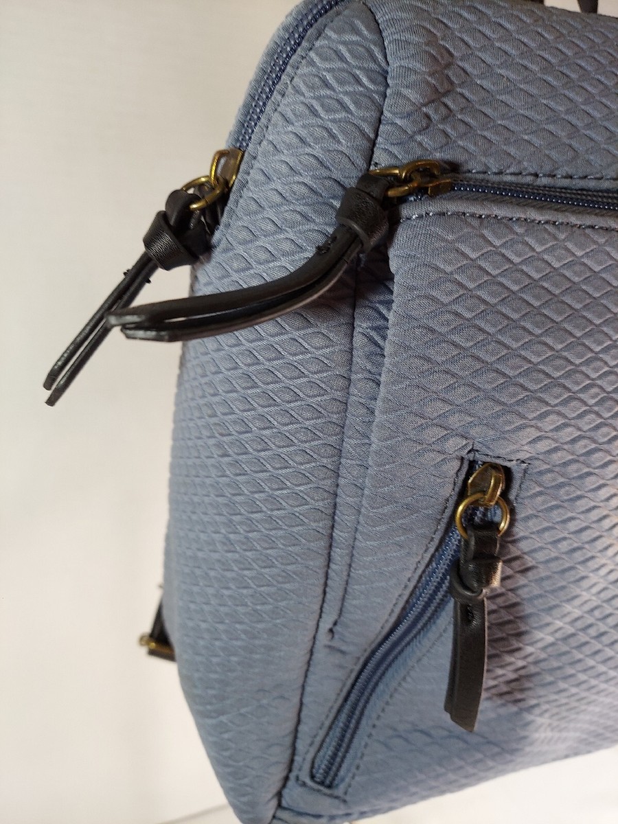 The Sak blue quilted backpack small The Sak backpack | eBay display picture 2