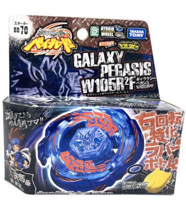 Takara Galaxy Pegasus W105R2F Metal Starter Beyblade Set BB70 Tomy New In Stock