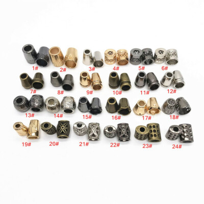 Metal Cord Stopper Lock End Toggles Clothing Draw String Pull Cord Hoodie 10pcs