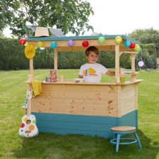 SOULET Playa Childrens Market Stall Playhouse 4 x 3 Outdoor Playhouse Kitchen
