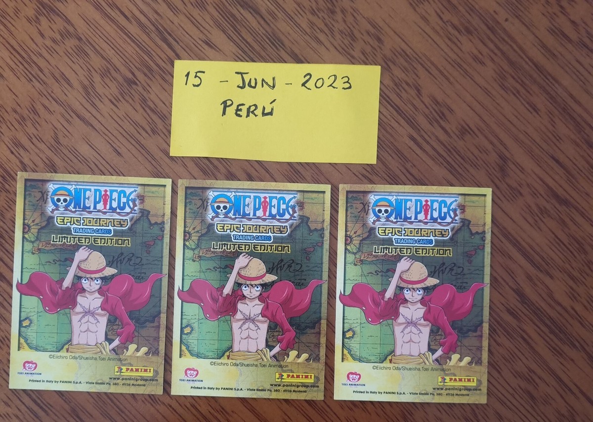 ONE PIECE カードダス A Journey to the Legend PANINI ONE PIECE EPIC JOURNEY TRADING CARDS- LIMITED EDITION CARDS