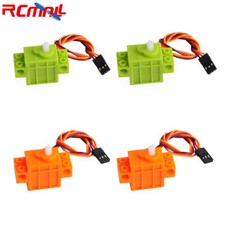 4Pcs 360 Degree Rotation Servo Motor for Lego Micro:bit Smart Car