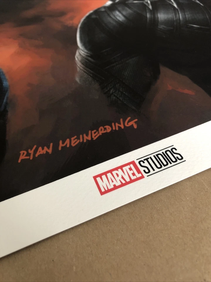 Official Marvel Studios Black Panther Concept Art Print By Ryan Meinerding GMA⭐️ - image 2 of 4
