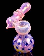 THICK 5" Golden Fumed Hammer BUBBLER Glass Water Pipe BONG Glass Pipe *USA*