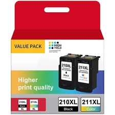 PG-210XL CL-211XL  Ink Cartridge replacement for Canon PIXMA MP240 250 270 260