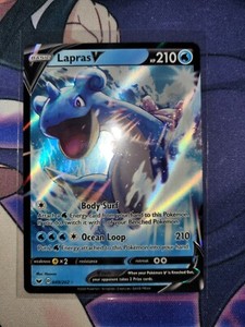 Pokemon TCG - Lapras V 049/202 Ultra Rare - Sword & Shield - NM