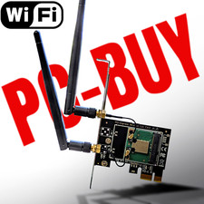 Intel AC 9560 PCIE Wifi Card WiFi 5 Bluetooth 5.0 w/Antennas  Cable Windows 11