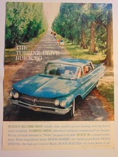 1960 BUICK TURBINE DRIVE vintage print ad