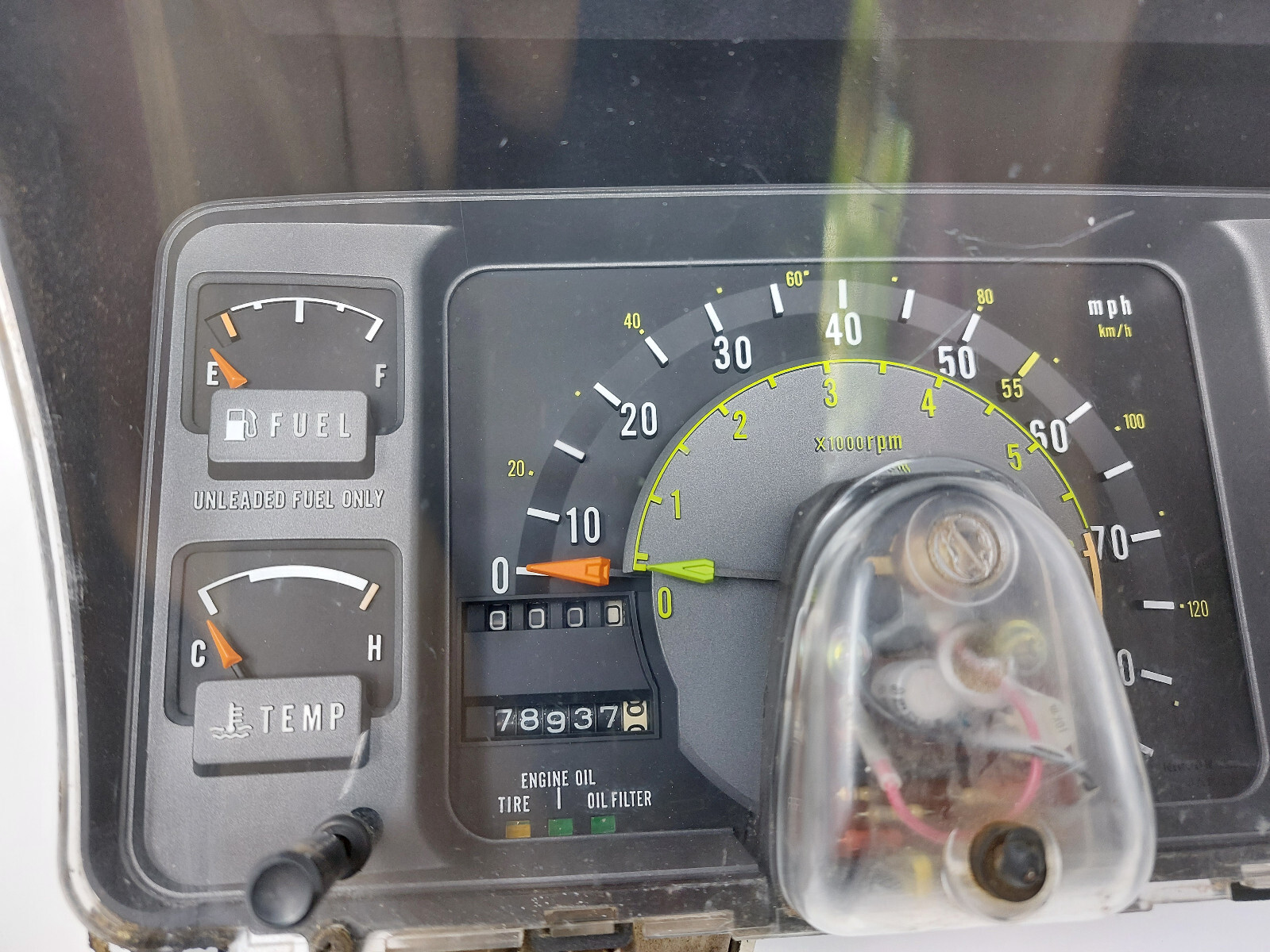 19781979 Honda Prelude Gauge Cluster OEM base 79k MT instrument