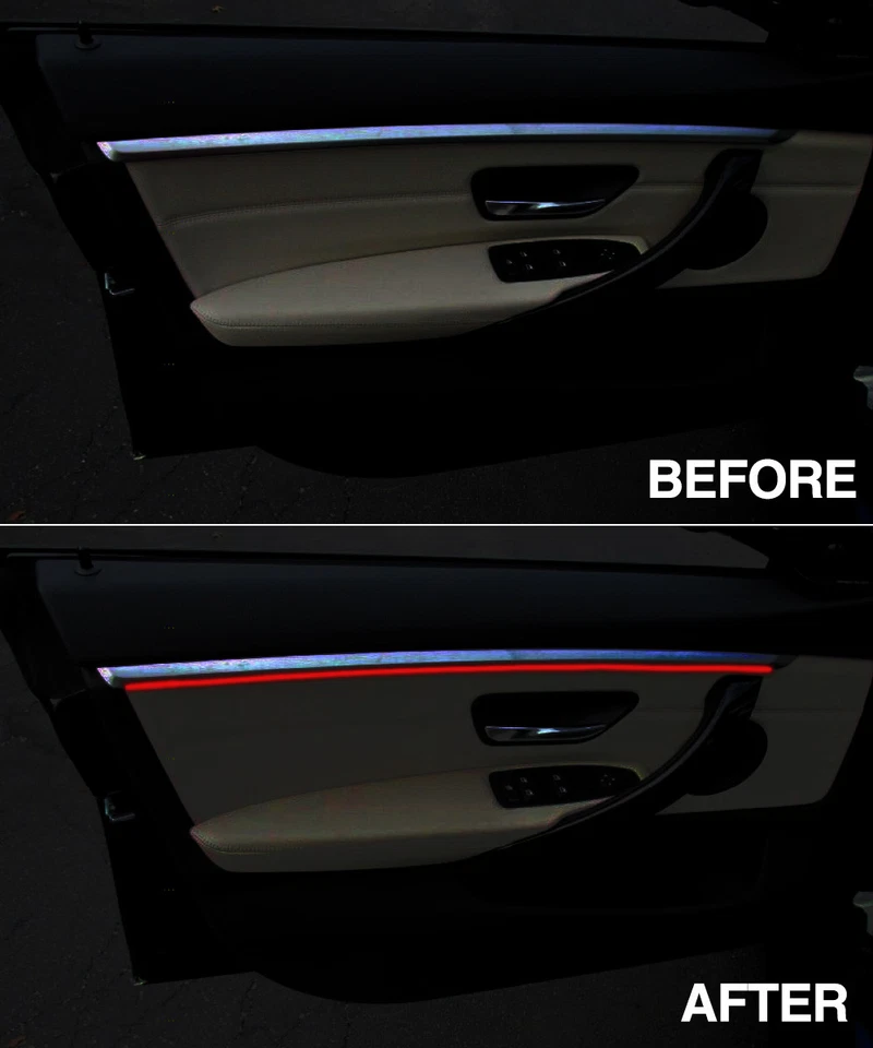 BMW F36 4 Series Coupe Ambient Light Lenses Upgraded & Improved INJECTION MOLDED - Image 2 of 4