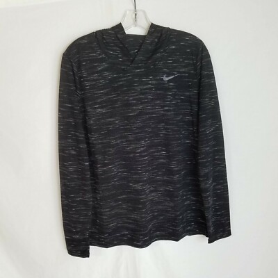 nike polyester hooded shirts & tops