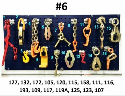 SET#6   AUTO BODY FRAME MACHINE 16 PIECE TOOL AND CLAMP SET MEGA DEAL