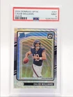 CALEB WILLIAMS 2024 DONRUSS OPTIC RATED ROOKIE WAVE MINT RC /300 PSA 9 Q0004