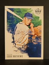 2020 Diamond Kings #45 Eddie Mathews HOF BRAVES 