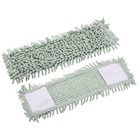 2pcs Chenille Microfiber Mop Replacement Heads 39x12cm Floor Cleaning Pads Gray