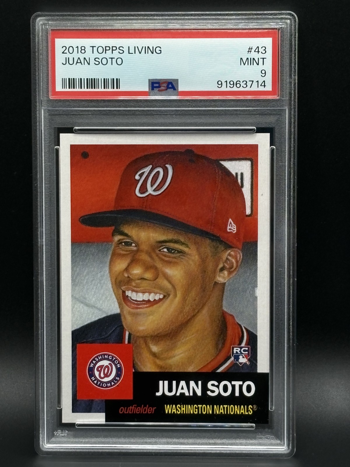 2018 Topps Living Set - Juan Soto #43 /28572 (RC)