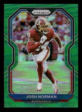 2020 Panini Prizm #8 Josh Norman Prizm Green Buffalo Bills