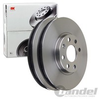 2X NK Bremsscheiben 260Mm BelÜFtet Vorne Passend FÜR Opel Combo Corsa Meriva