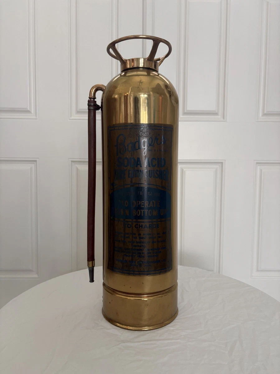 Badger's Fire Extinguisher ランプ Badger Fire Extinguisher In Collectible Firefighting & Rescue