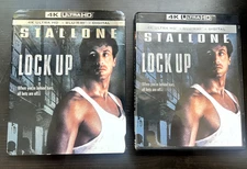Lock Up Stallone 4k UHD + Blu-Ray w/ OOP Slipcover *NO DIGITAL*