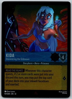 (2 Card Minimum) - Disney Lorcana: Wilds Unknown - Cold Foil - 15% off 4 or more