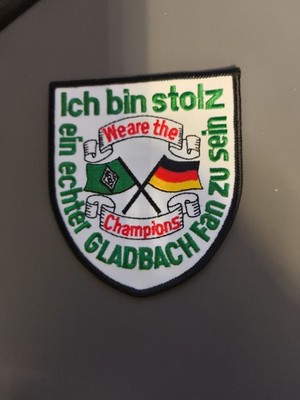 Aufnäher Patch Borussia Mönchengladbach Sammlerstück für Kutte Gladbach Fans