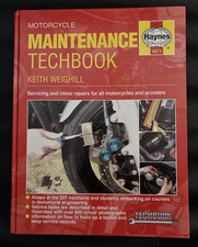 Motorcycle Maintenance Techbook by Keith Weighill HB GD 2004 Haynes 4071