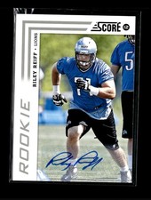 Riley Reiff RC: 2012 Score Signatures Autographed Rookie Card #366. rookie card picture
